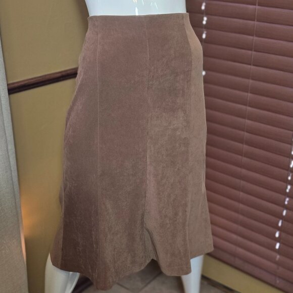 Vintage Retro METRO GIRL midi skirt sz8 - Picture 6 of 13